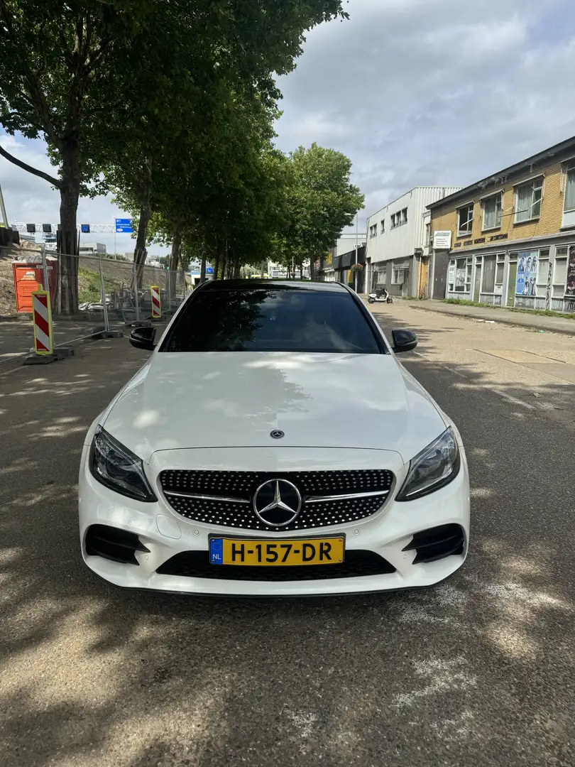 Mercedes-Benz C 200 Bns Sol. AMG Wit - 1