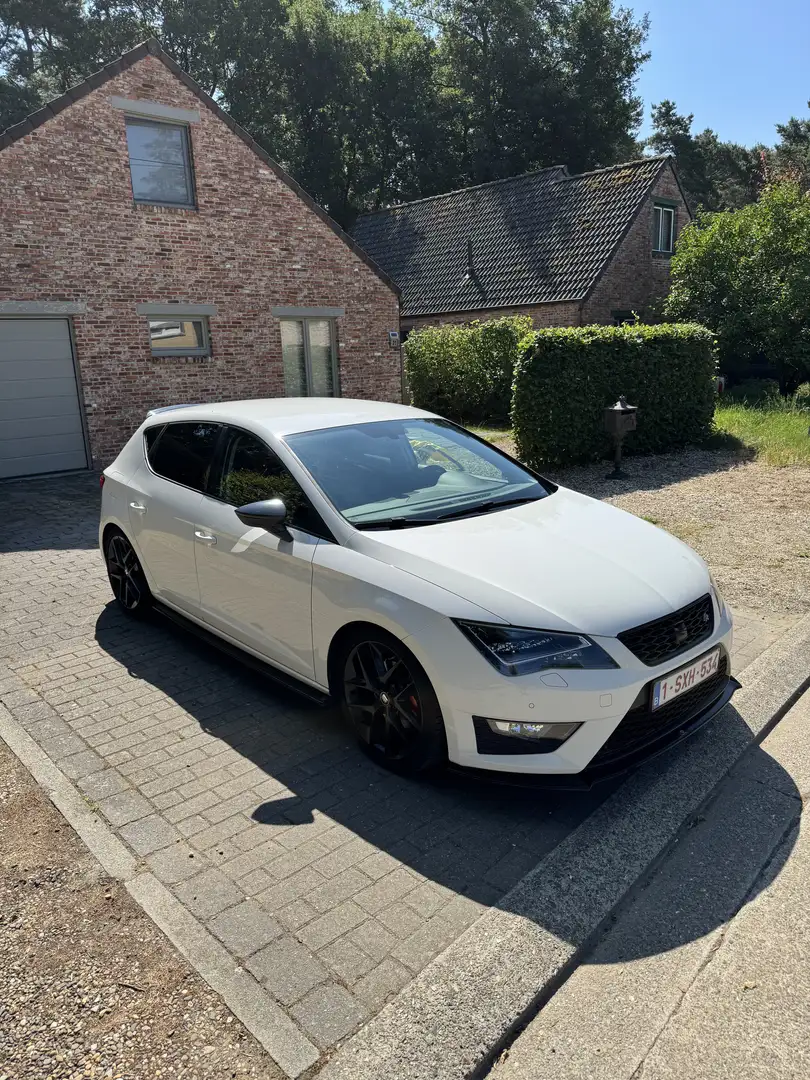 SEAT Leon 1.4 TSI ACT Start&Stop DSG FR Blanc - 1