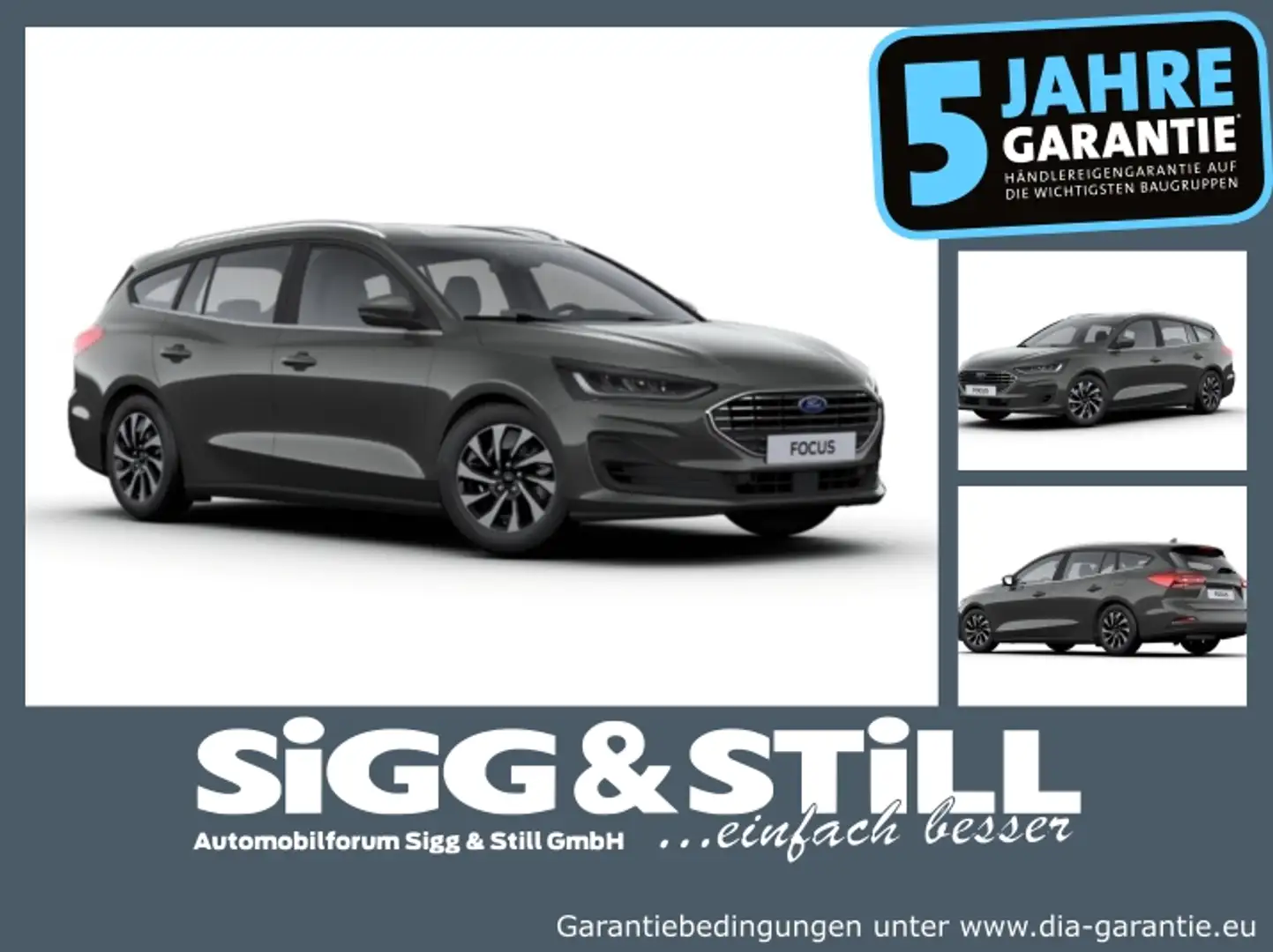 Ford Focus Turnier Titanium Edition 1.0 **NEUES MODELL** *NAV Grau - 1