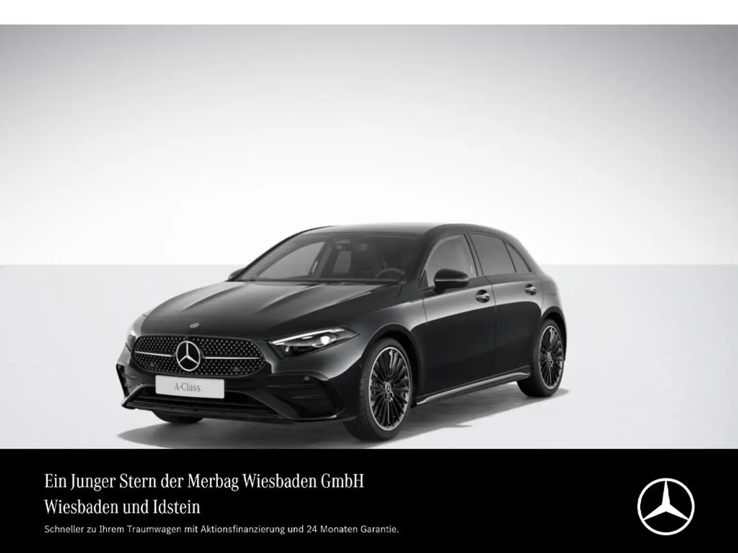 Mercedes-Benz A 220 d AMG-LINE PREMIUM PANO LEDER BURMESTER 19" Noir - 1