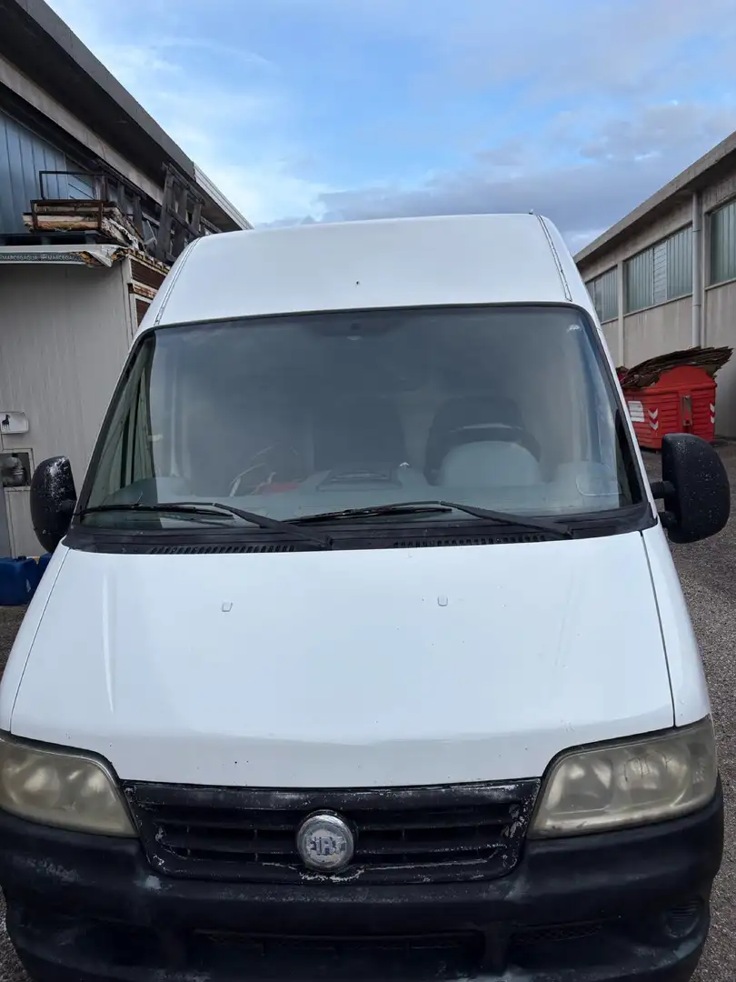Fiat Ducato furgone 2.3 jtd 15 motore nuovo 3p.ti + iva Blanc - 2