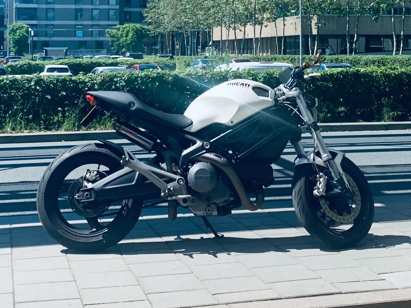 Ducati Monster 696 Wit - 1