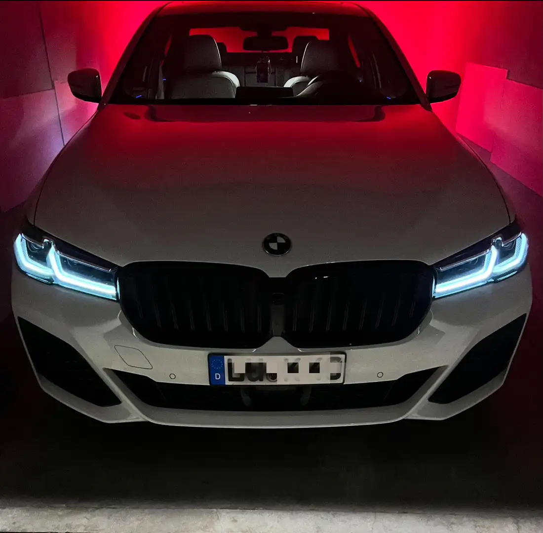 BMW 520 i, Aut.M, Facelift, Schiebed., ACC, 1Jahr Garantie Weiß - 2