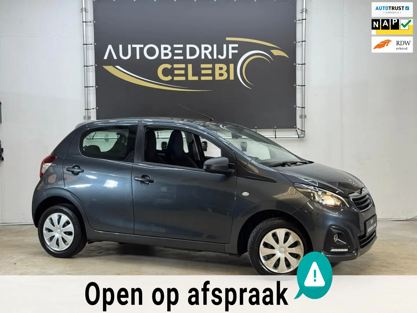 Peugeot 108 1.0 e-VTi Active 2021 GRIJS ELKTRRAMEN|CRUISE Grijs - 1