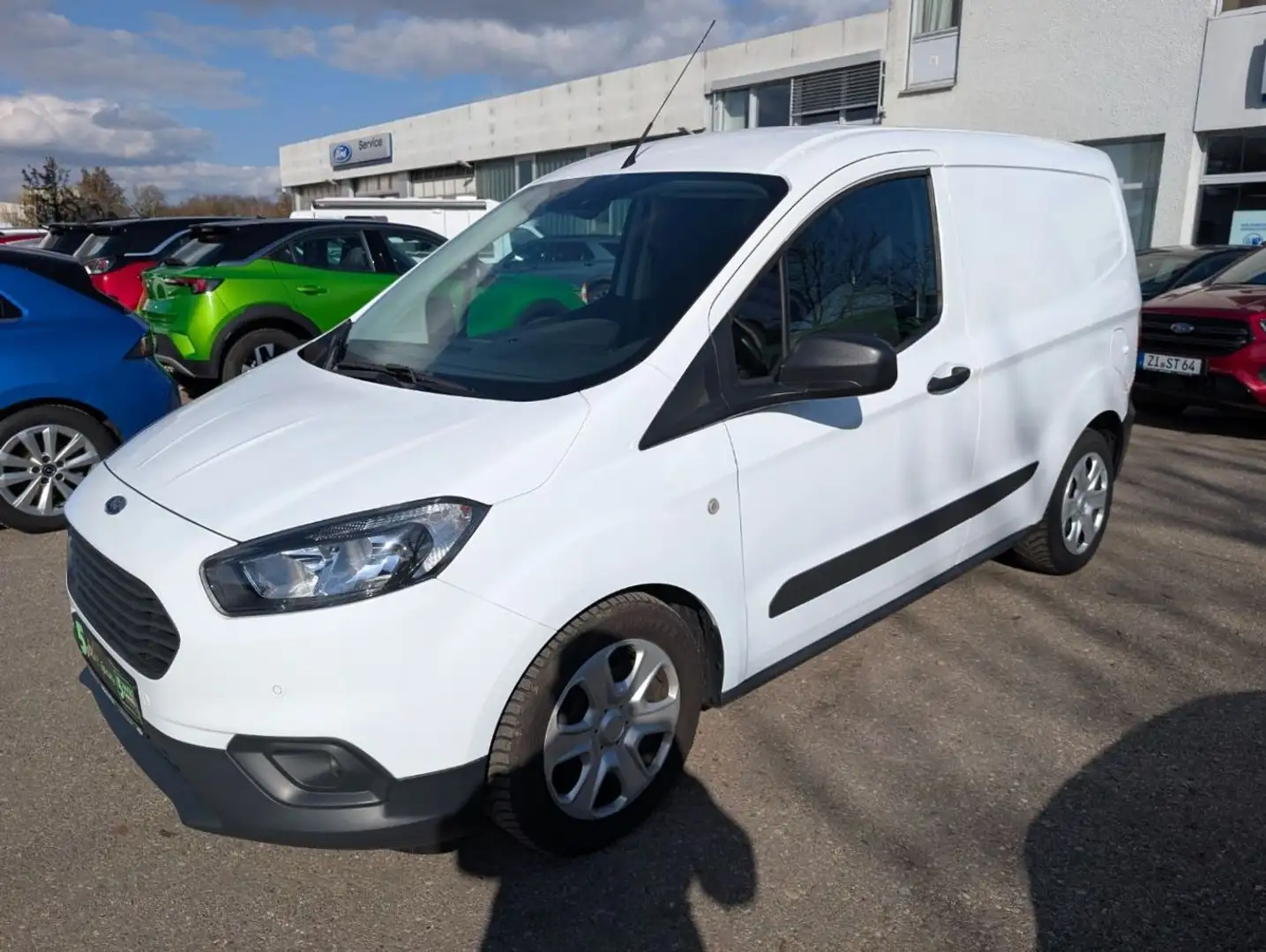 Ford Transit Courier 1.5 TDCi Trend NAVI*KLIMA*SHZ*PDC Weiß - 2