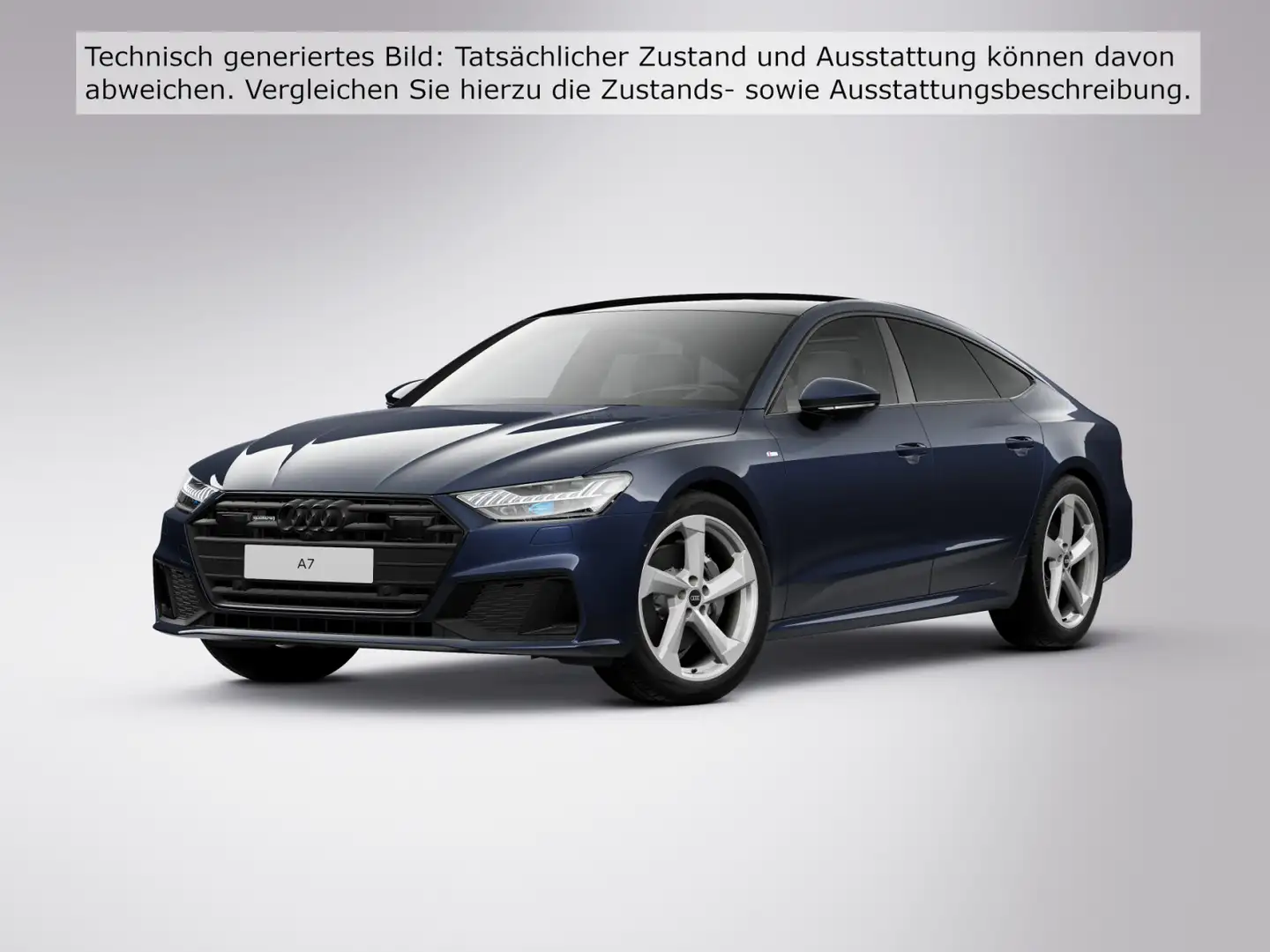 Audi A7 50 TDI quattro S line*Navi*Matrix*H Blau - 2