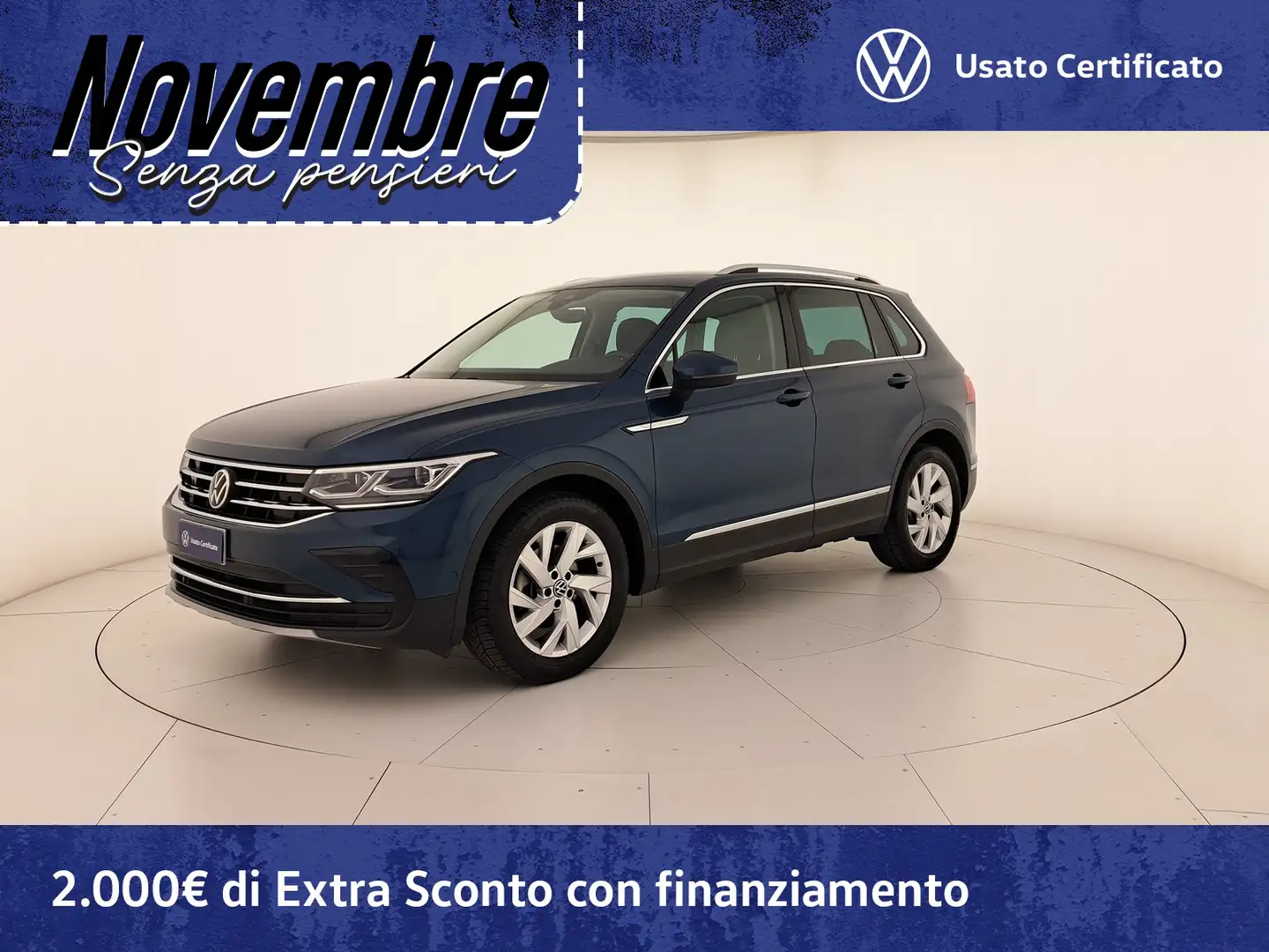 Volkswagen Tiguan 1.5 tsi elegance 150cv dsg Bleu - 1
