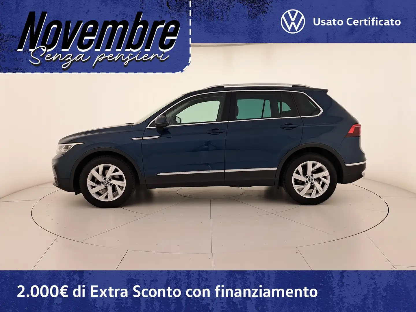 Volkswagen Tiguan 1.5 tsi elegance 150cv dsg Bleu - 2