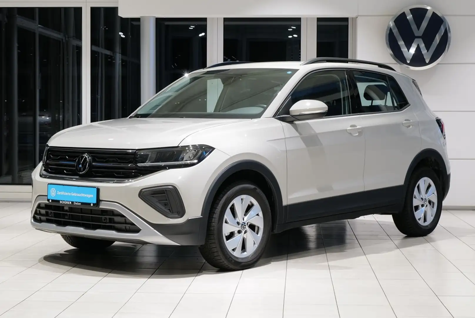 Volkswagen T-Cross 1.0TSI DSG Life RKam ACC Navi Led Gris - 2