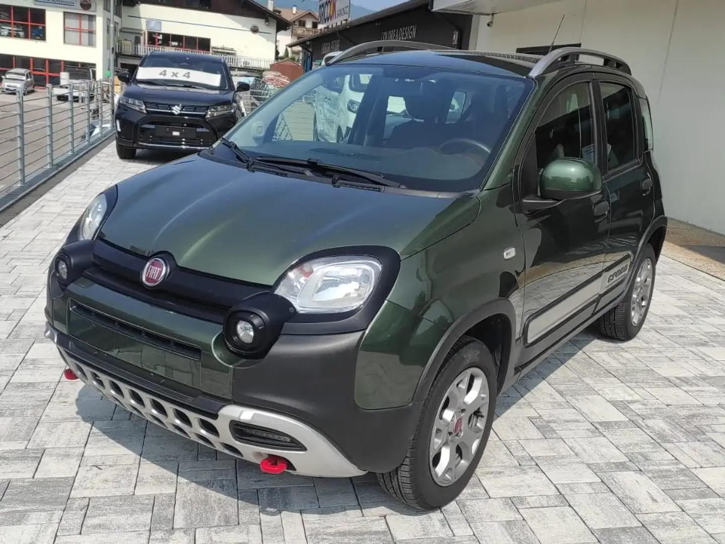 Fiat Panda 1.3 mjt 16v CROSS 4x4 5 POSTI DIESEL EURO 6 Verde - 1