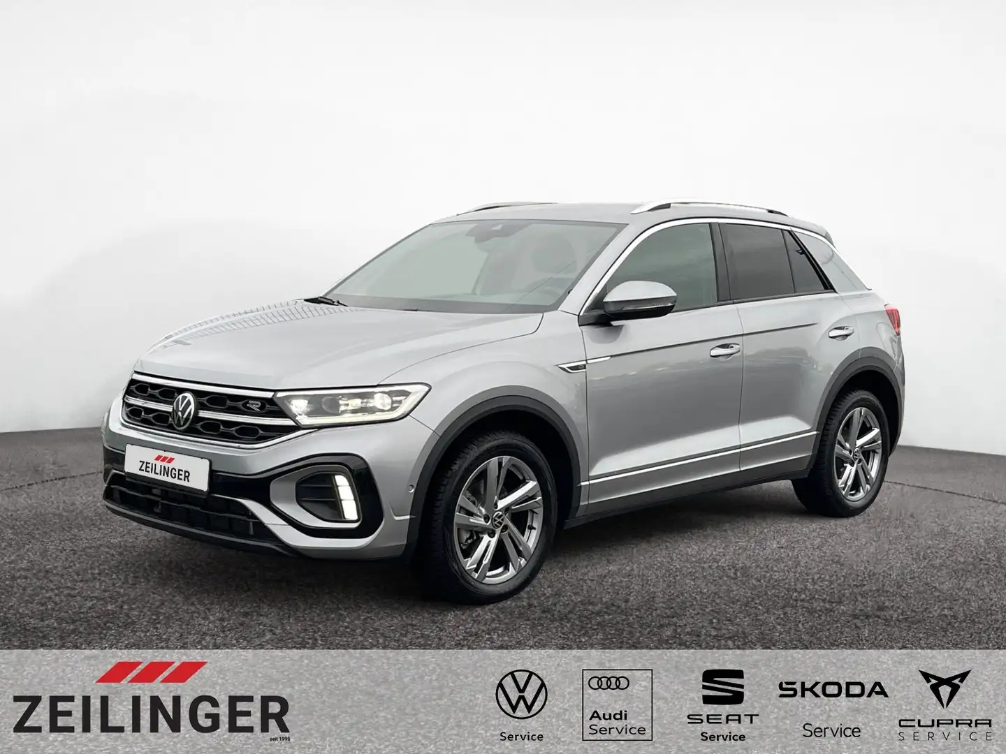 Volkswagen T-Roc R-Line TSI DSG|ACC|NAVI|KAMERA|CLIMATRONIC Silber - 1