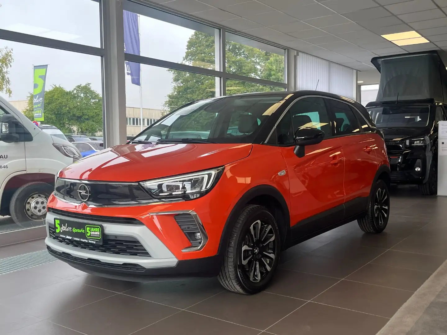 Opel Crossland 1.2 Turbo Elegance Kamera*Sitzhzg*Tempo Orange - 2