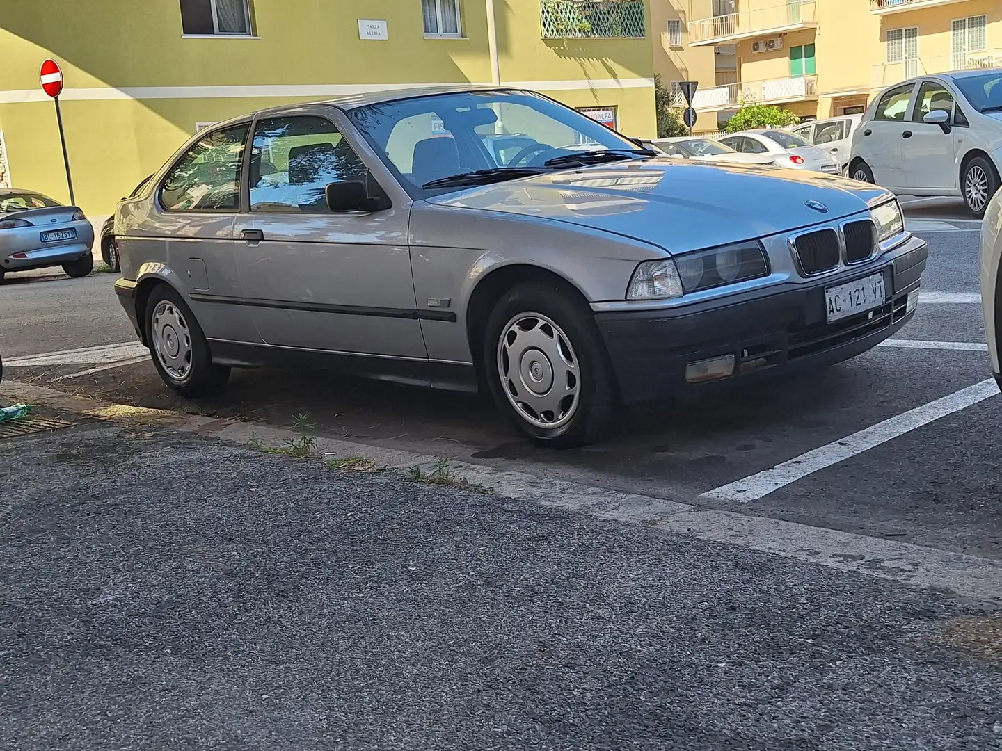 BMW 316 316i E36 COMPACT ISCRITTA ASI GPL Srebrny - 2