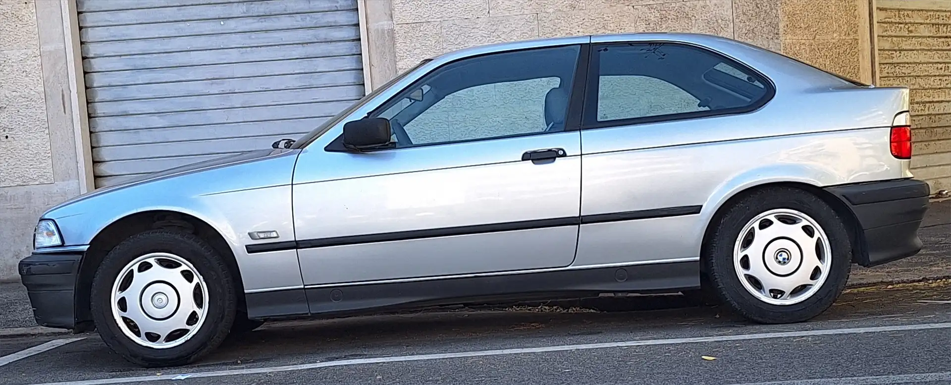 BMW 316 316i E36 COMPACT ISCRITTA ASI GPL Srebrny - 1