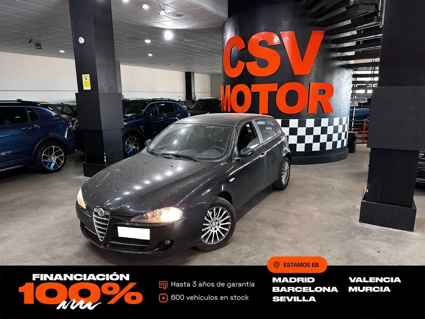 Alfa Romeo 147 1.9JTD Progression 120 Negro - 1