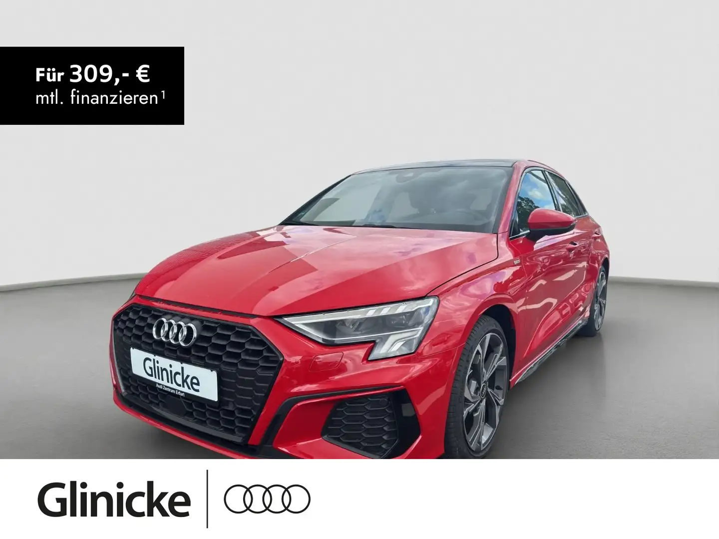 Audi A3 Sportback 30 TDI S line LED Virtual Cockpit N Rot - 1
