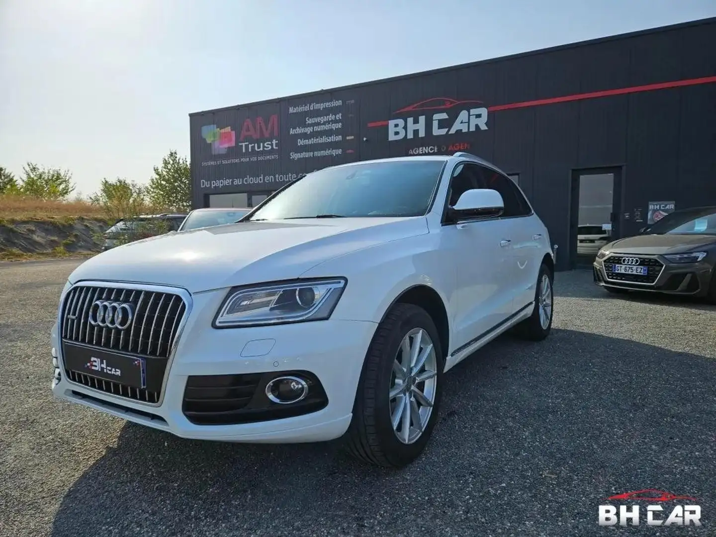 Audi Q5 2.0 TDI 190 AVUS QUATTRO S-TRONIC BVA Blanc - 1