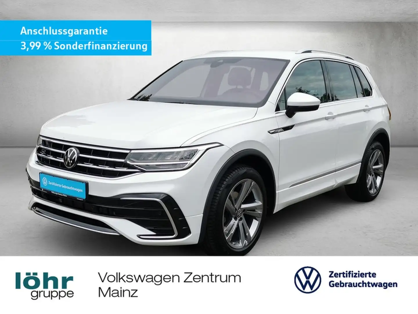 Volkswagen Tiguan 2.0 TDI DSG 4MOTION R-Line Weiß - 1