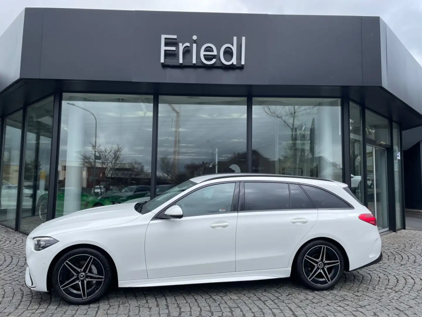 Mercedes-Benz C 180 T AMG, NIGHT, AHK, LED, KAMERA Blanc - 1