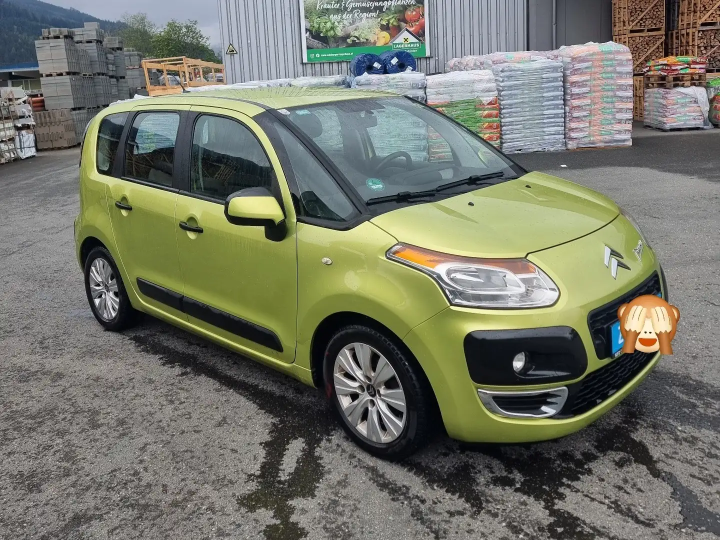 Citroen C3 Picasso 1,4 16V VTi Comfort Jaune - 2