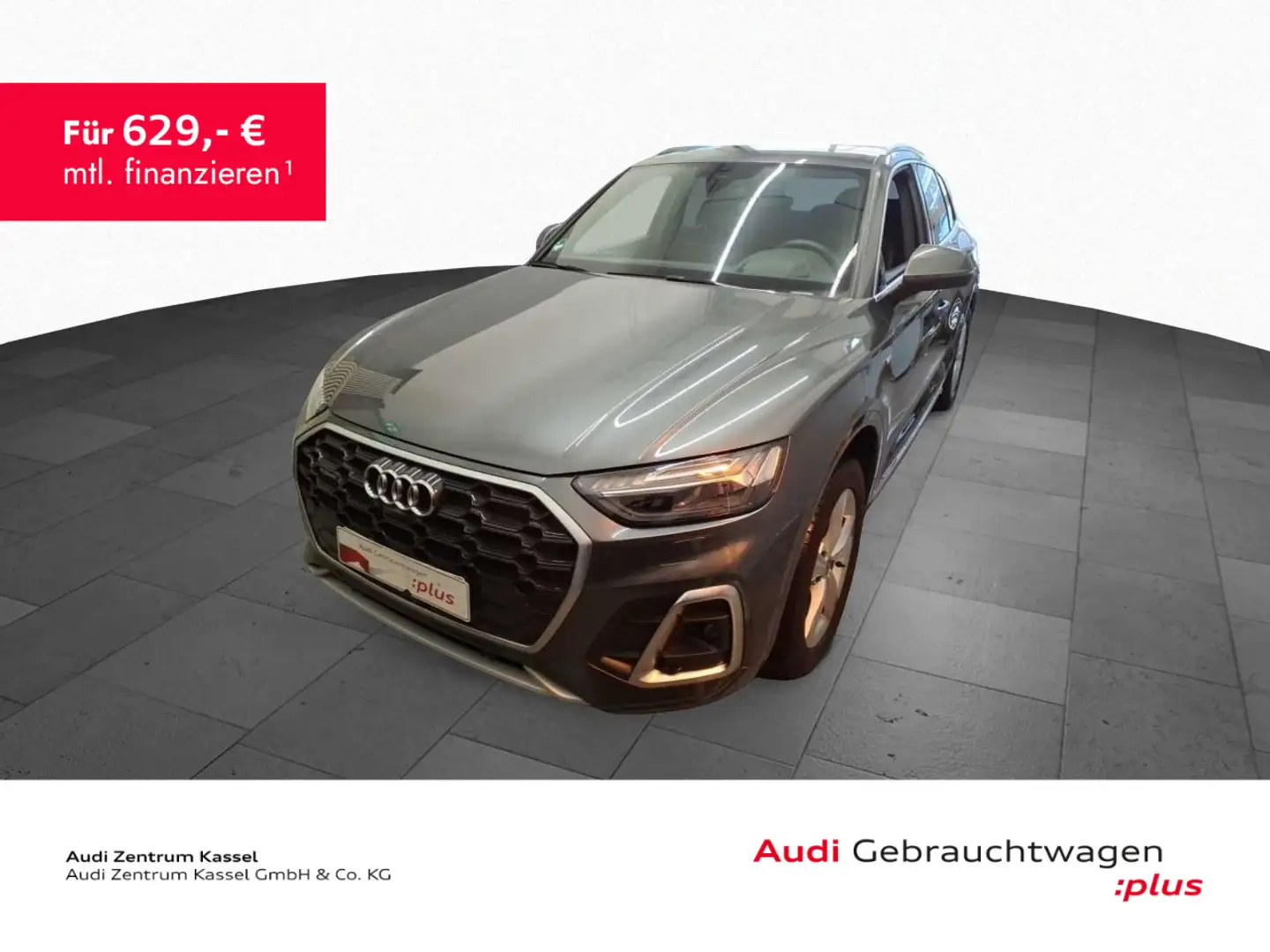 Audi Q5 40 TDI qu. S line Matrix Pano HuD AHK 360° Grau - 1