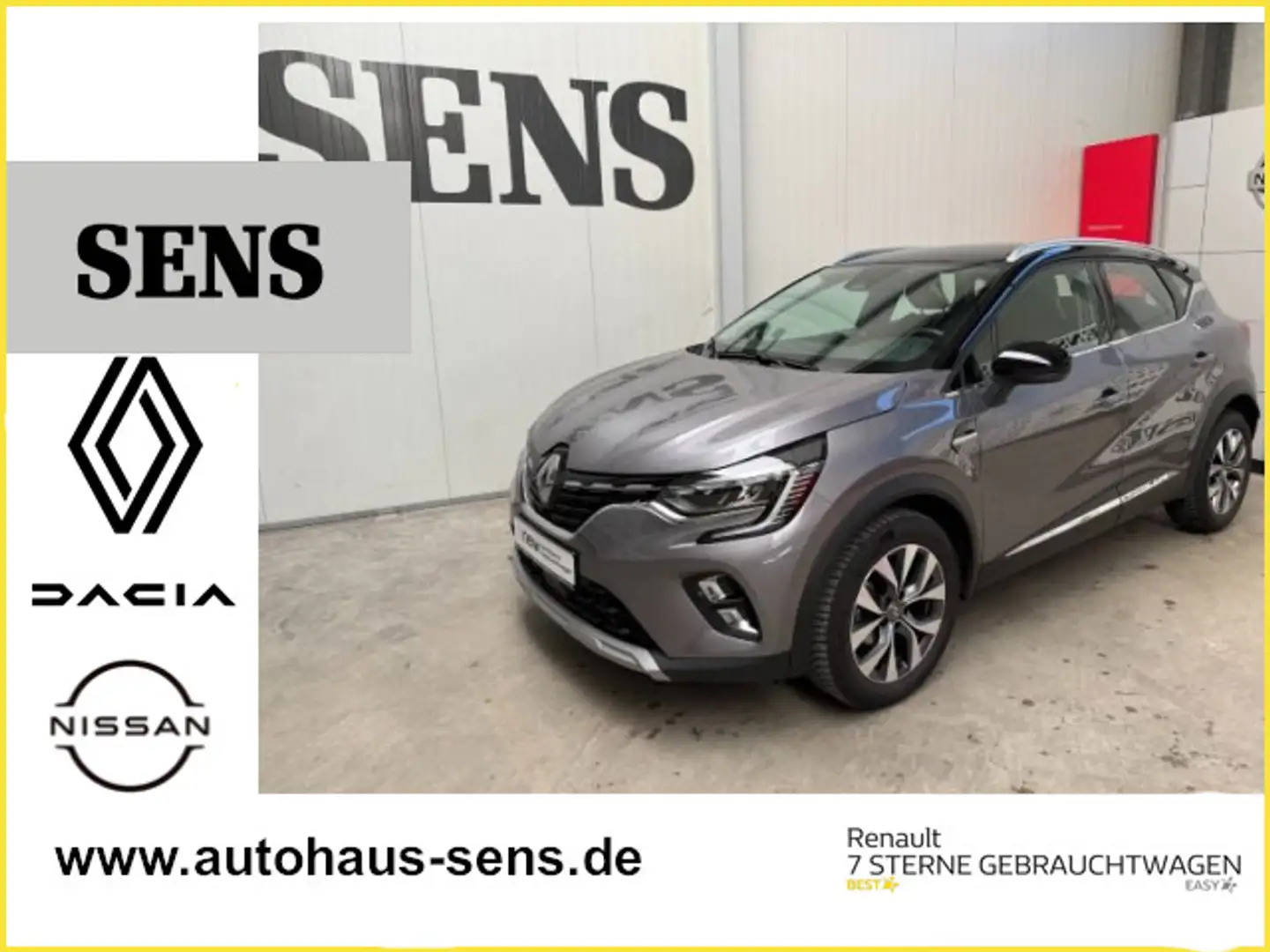 Renault Captur 1.3 TCe 130 Intens GPF *R-Kamera; Apple-C Grigio - 1