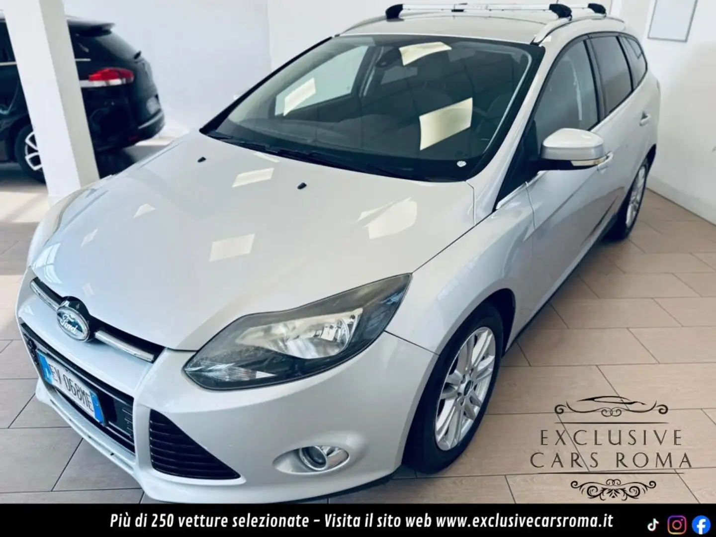Ford Focus 1.6 TDCi 115 CV Titanium - 217.000 Km Silber - 1
