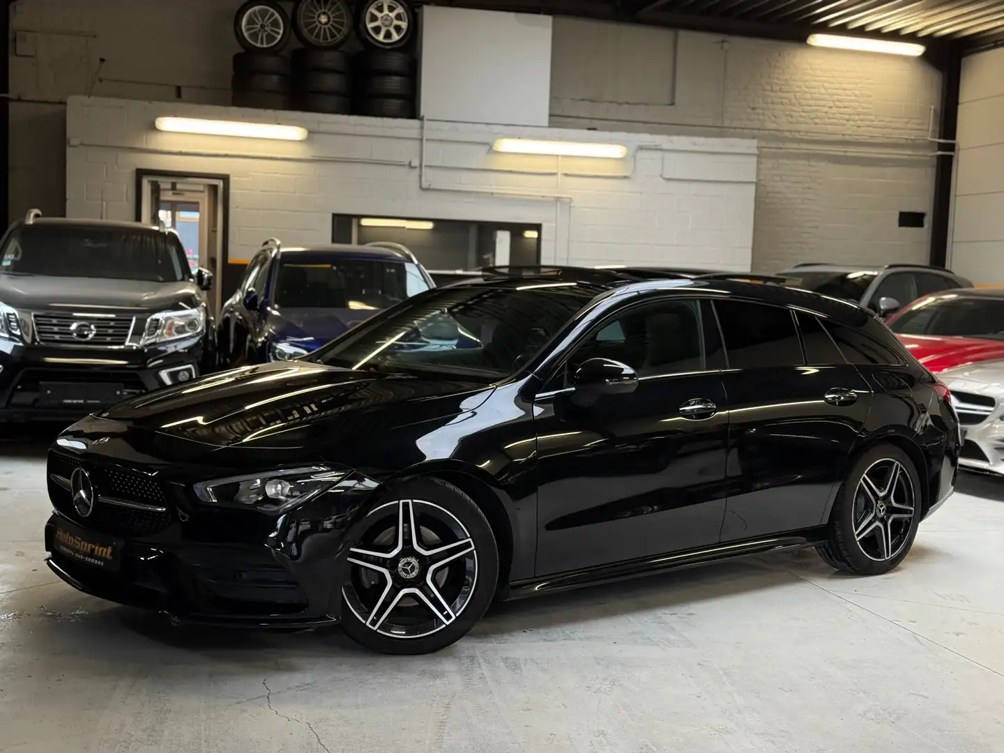Mercedes-Benz CLA 180 PACK AMG PACK NIGHT TOIT PANO COCKPIT Zwart - 1