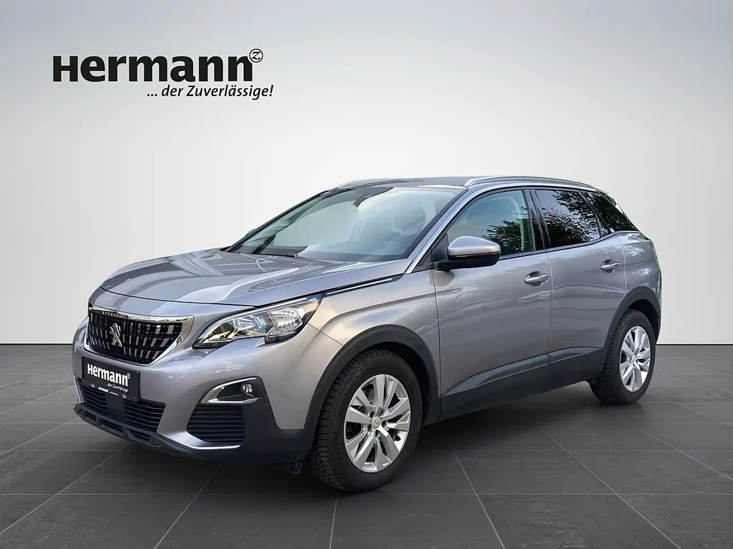 Peugeot 3008 1,6 BlueHDi 120 S&S EAT6 Silber - 1