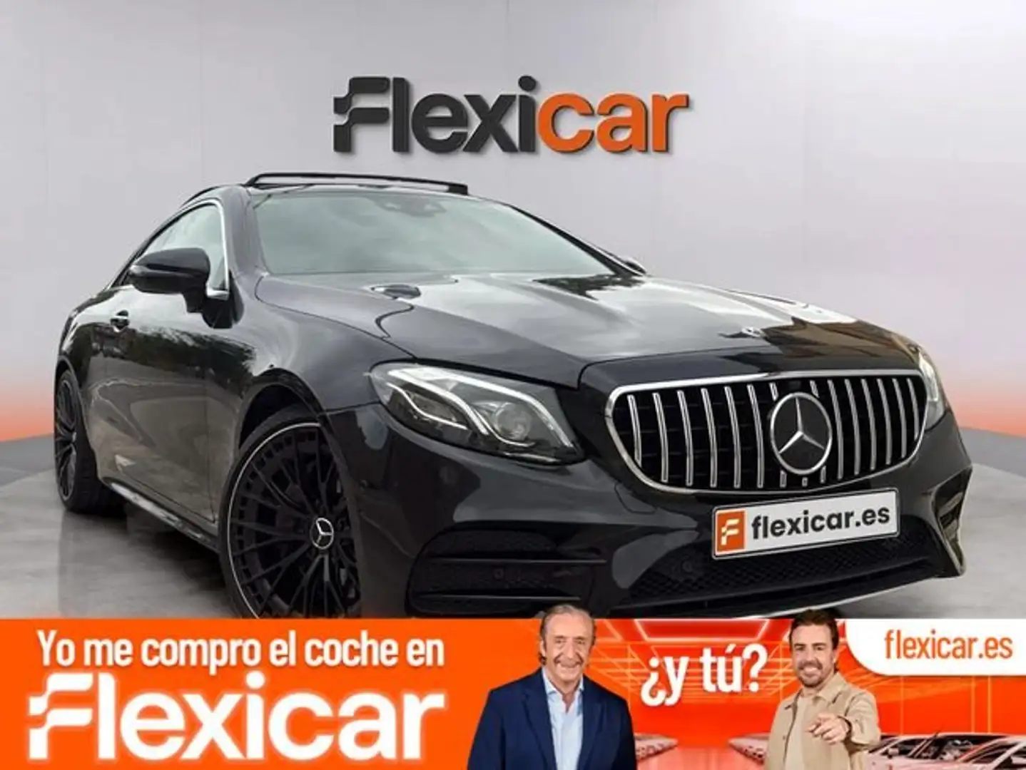 Mercedes-Benz E 220 Coupé d 4MATIC Negro - 1