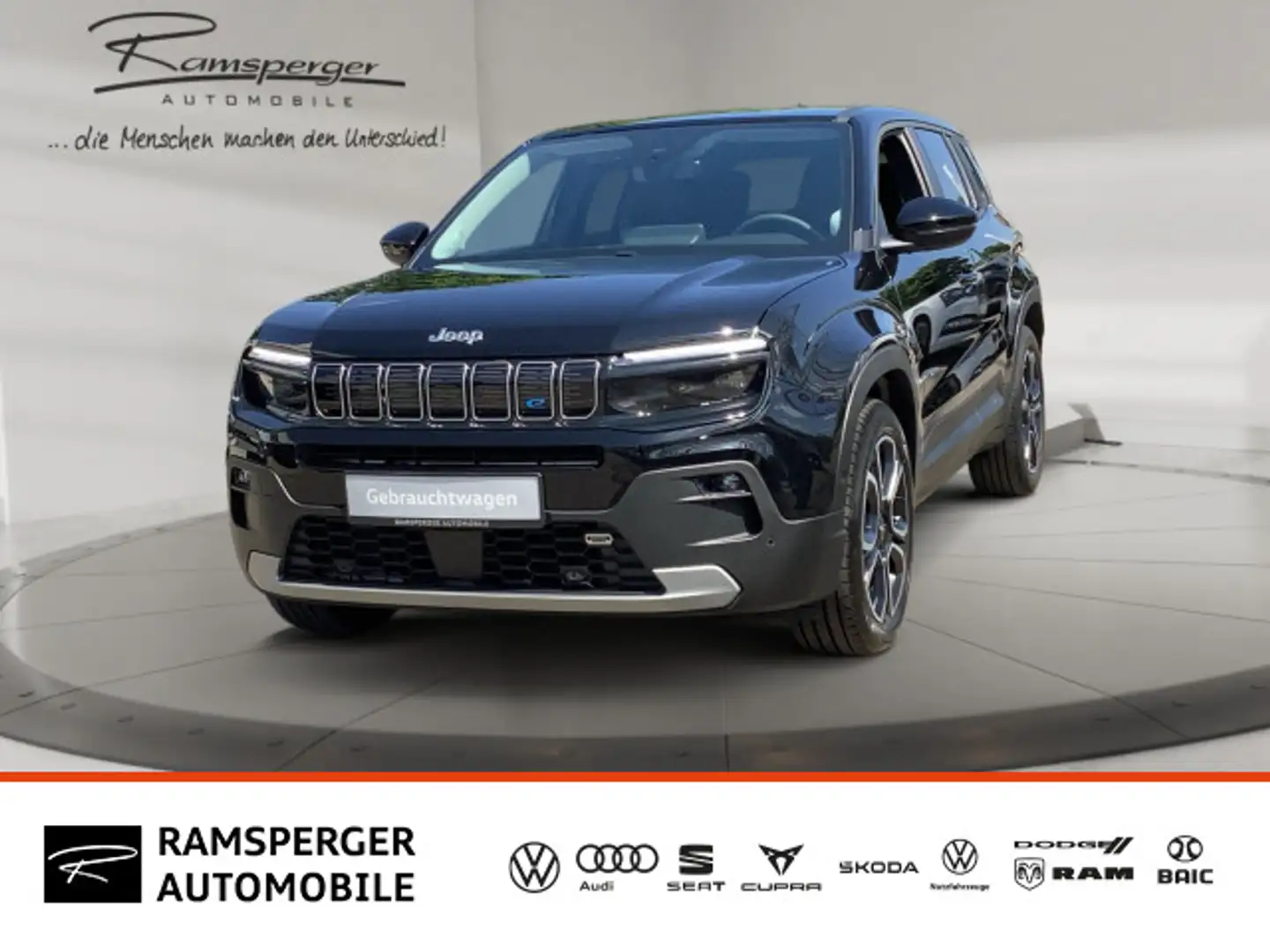 Jeep Avenger Elektro Summit GRA Climatronic SHZ Kamer Nero - 1