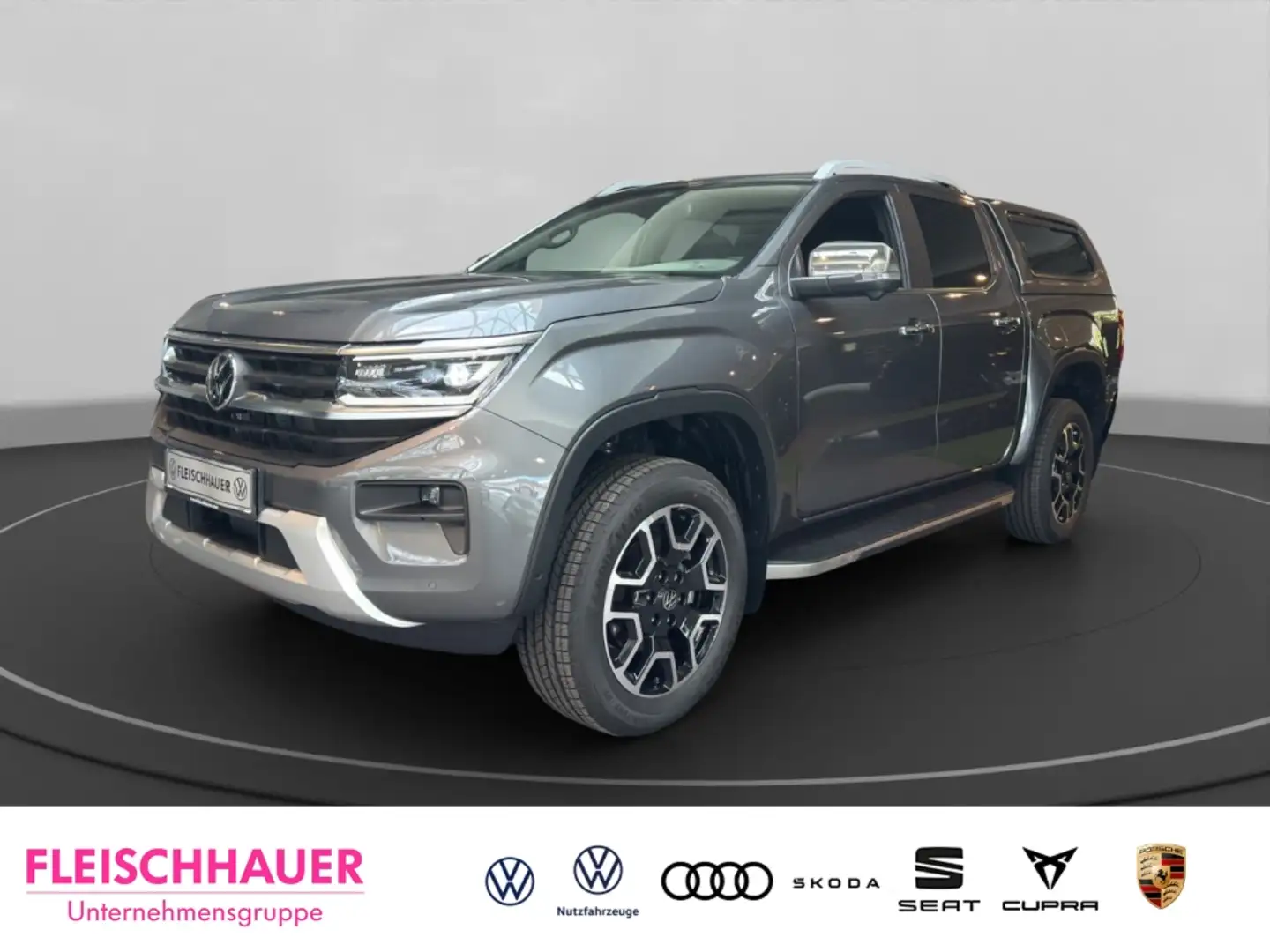 Volkswagen Amarok Style 2.0 4Motion Hardtop Standheizung Navi AHK As Grigio - 1