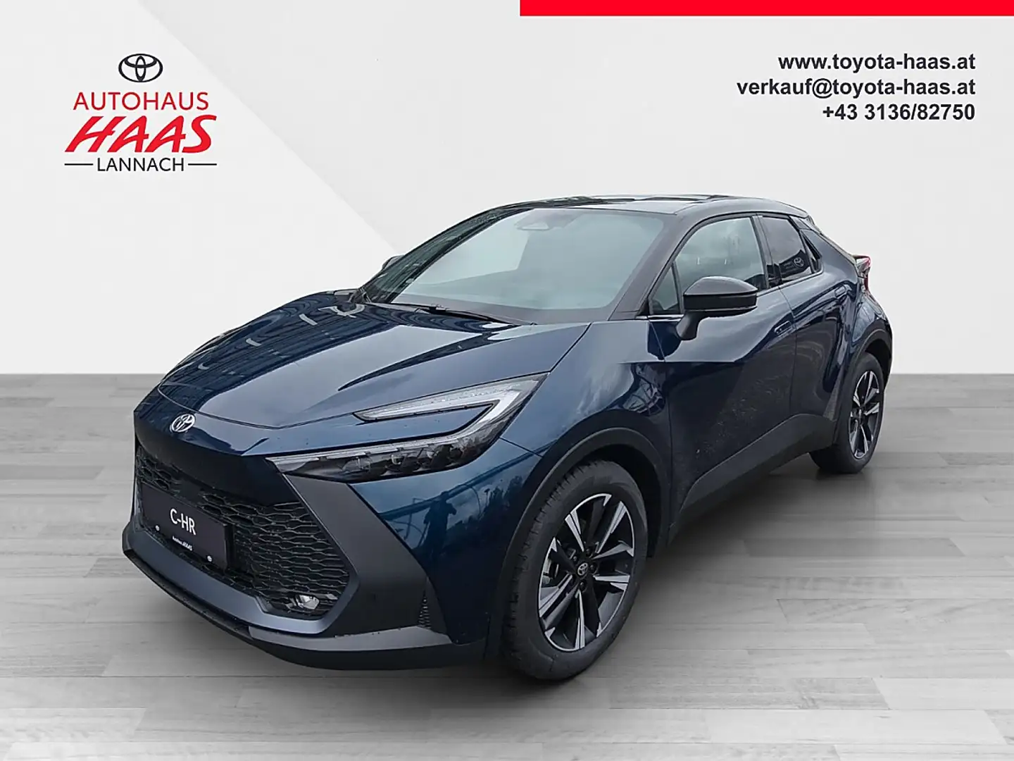 Toyota C-HR 1,8 Hybrid E-CVT Active Drive+Technikpaket Blau - 1