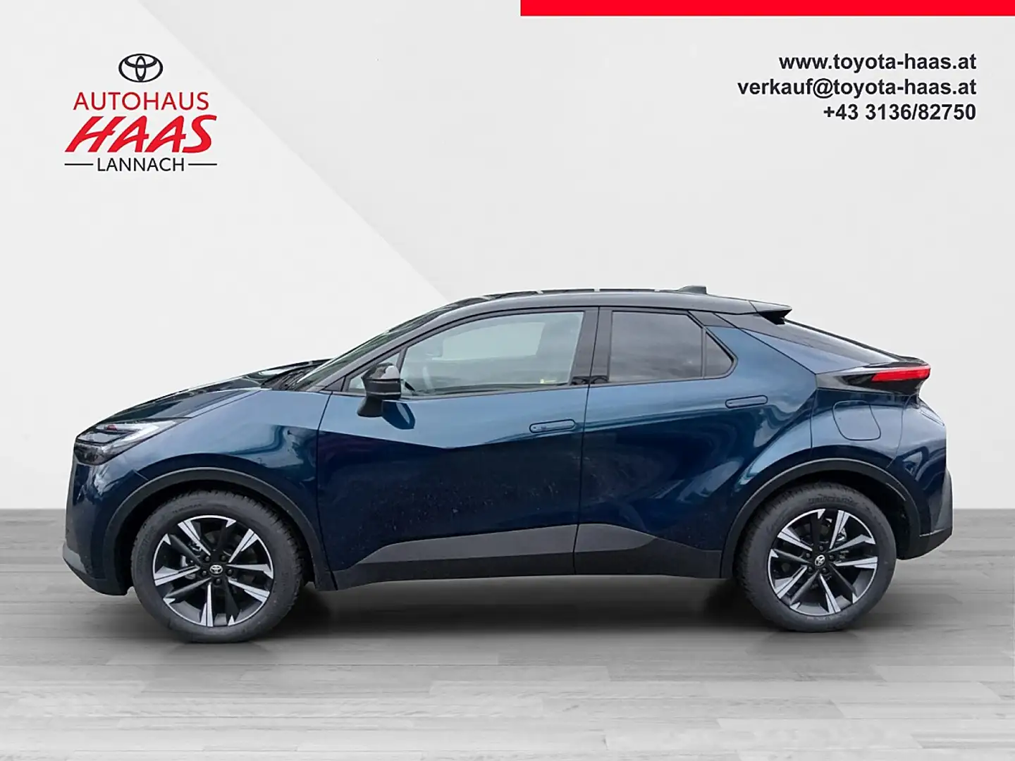 Toyota C-HR 1,8 Hybrid E-CVT Active Drive+Technikpaket Blau - 2