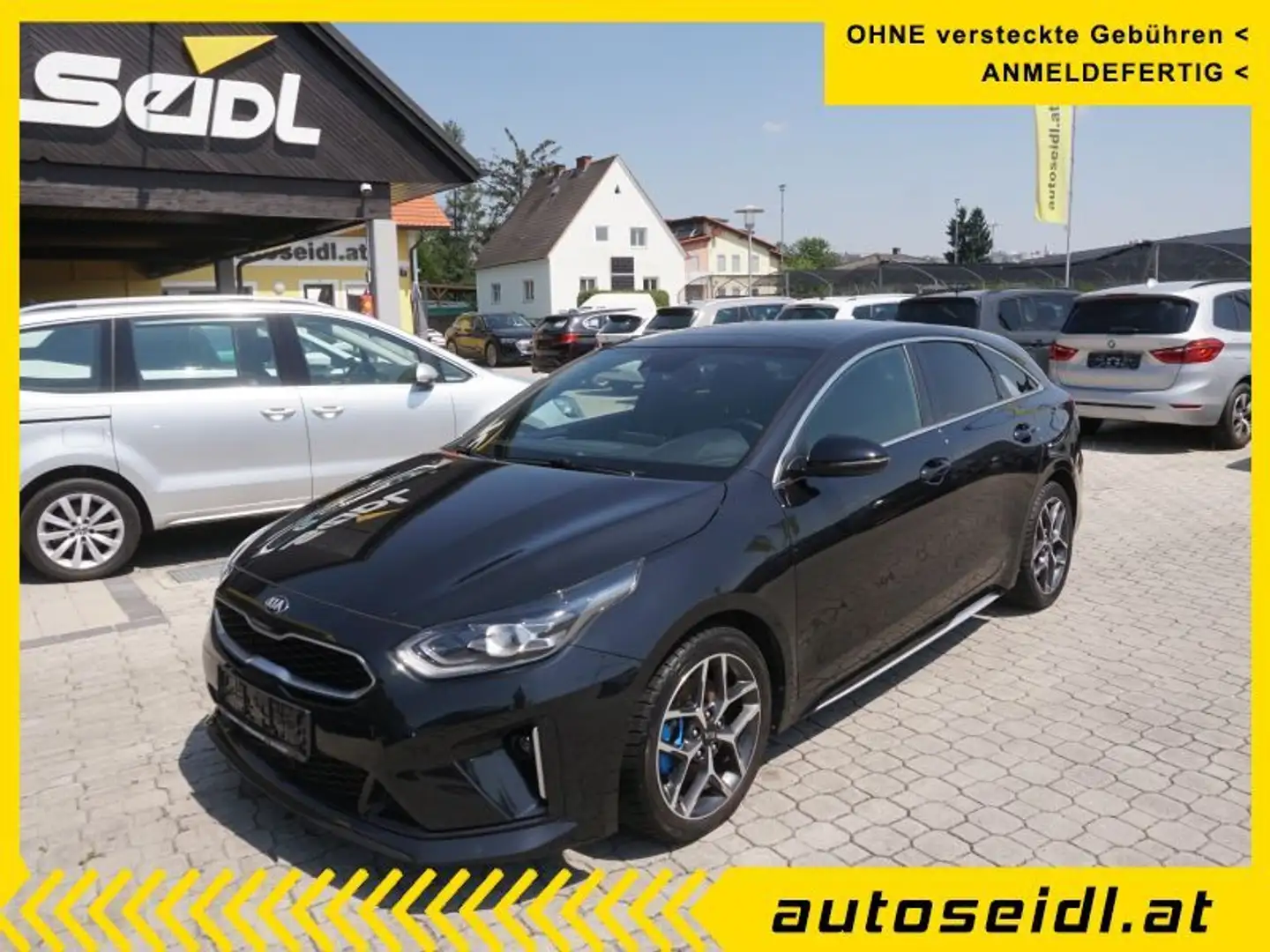 Kia ProCeed / pro_cee'd 1,5 TGDI GPF GT-Line *TOPAUSSTATTUNG* Schwarz - 1