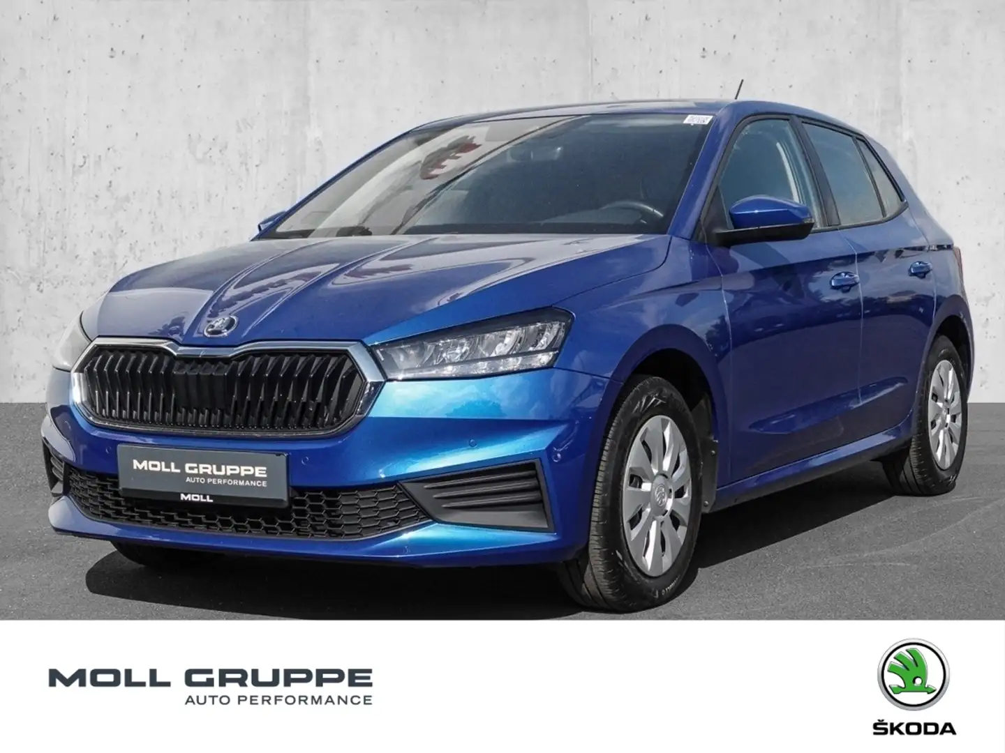 Skoda Fabia 1.0 TSI Ambition NAVI LED ACC FLA PDC Синій - 1