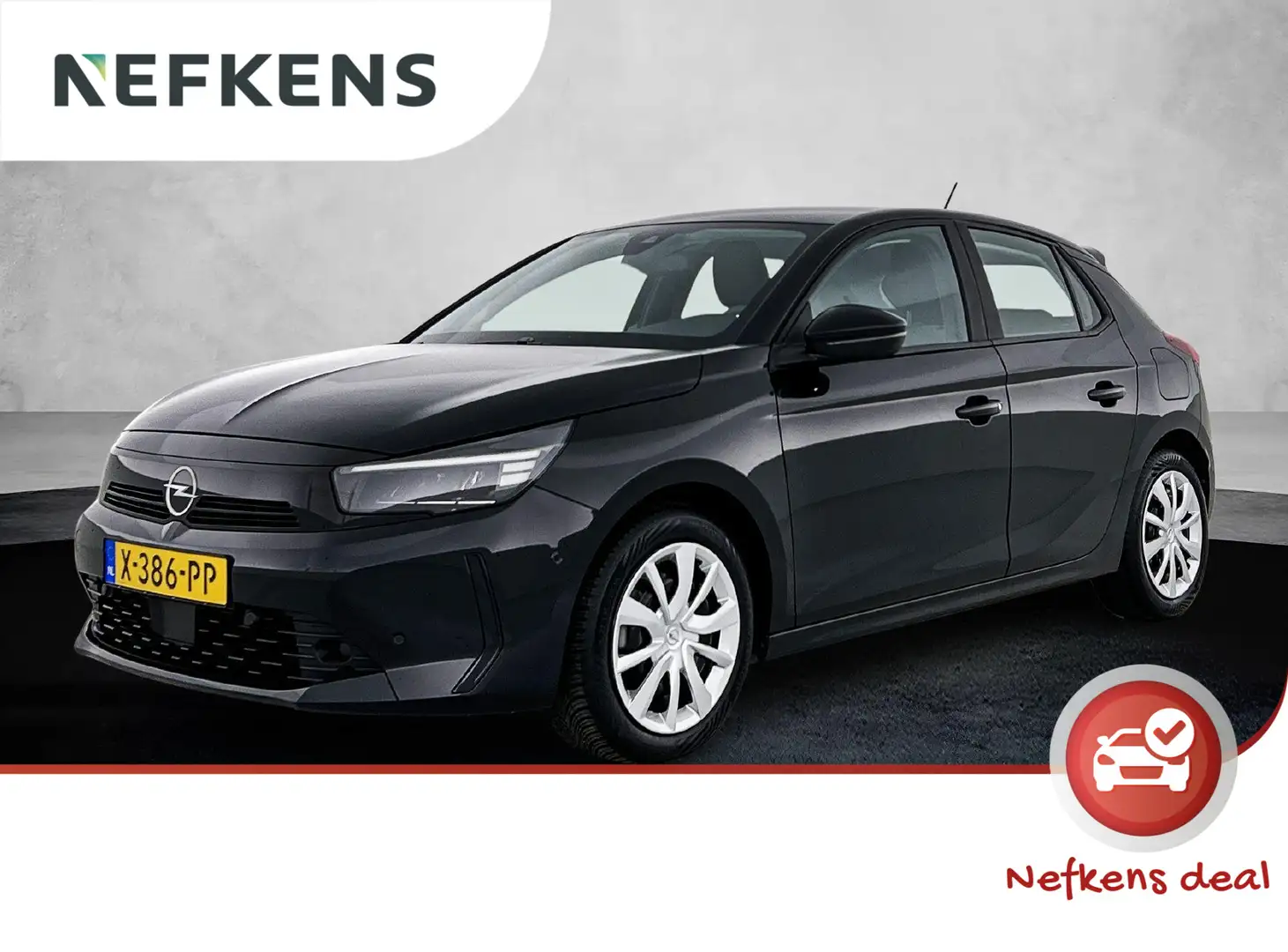 Opel Corsa Edition 100 pk Automaat | Achteruitrijcamera | Par Negro - 1