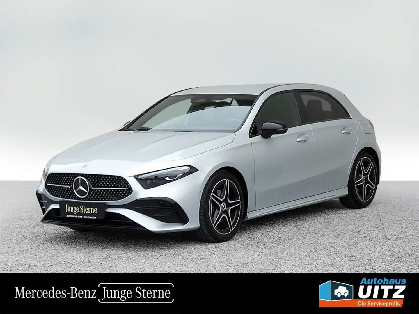Mercedes-Benz A 180 d Kompaktlimousine AMG Line +Night+LED+Shz Silber - 1