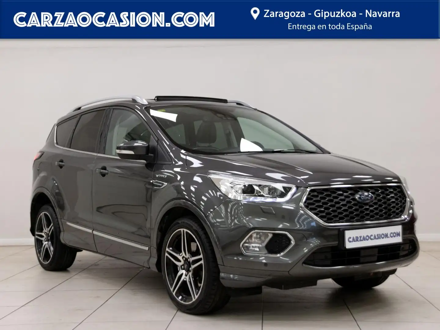 Ford Kuga Vignale 2.0TDCi Auto S&S 4x4 PS 150 Gris - 1