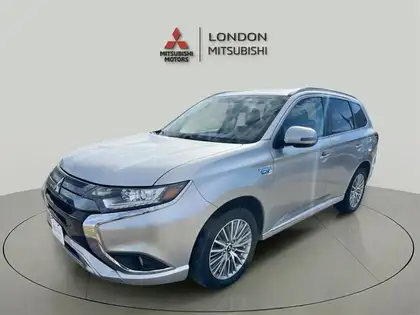 Silver 2020 Mitsubishi Outlander Hybrid Plug-in SUV / Crossover  Automatic