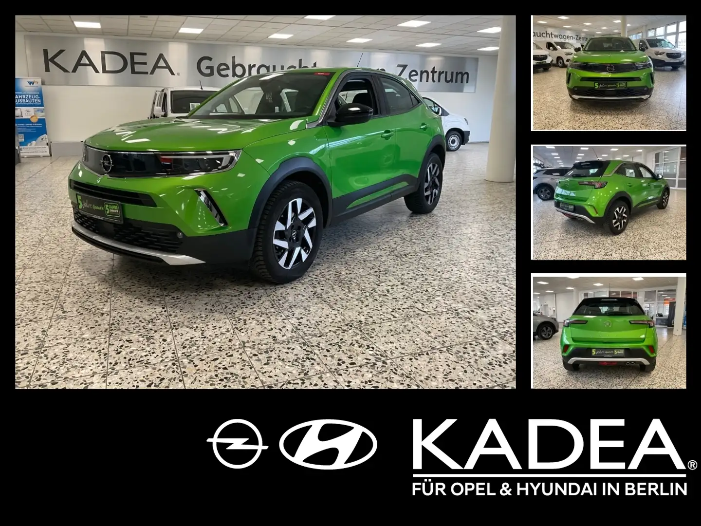 Opel Mokka 1.2 Turbo Elegance LED+SHZ+Fernlichtass. Verde - 1