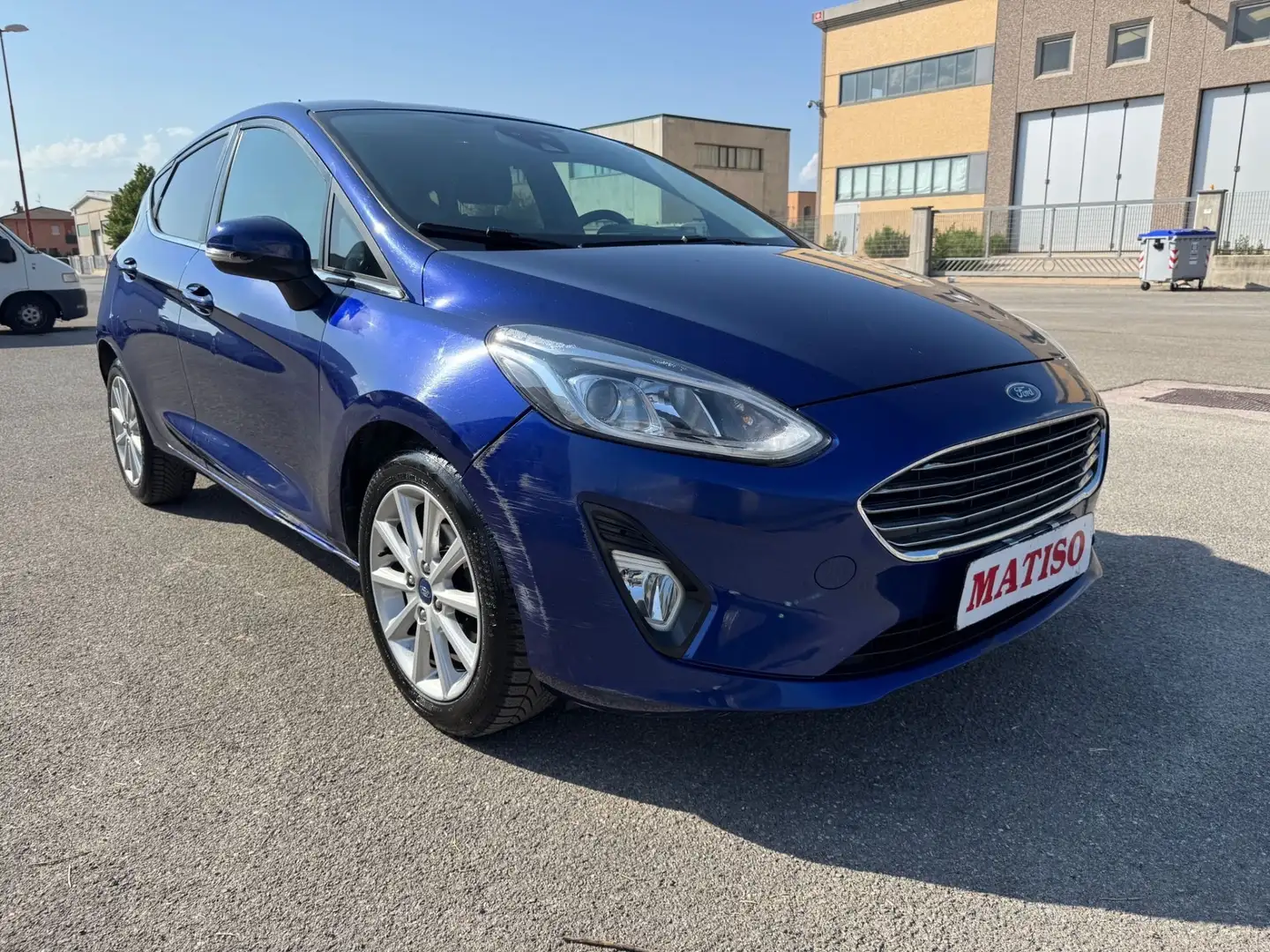 Ford Fiesta 1.5 TDCi 120 CV 5 porte Vignale Синий - 1