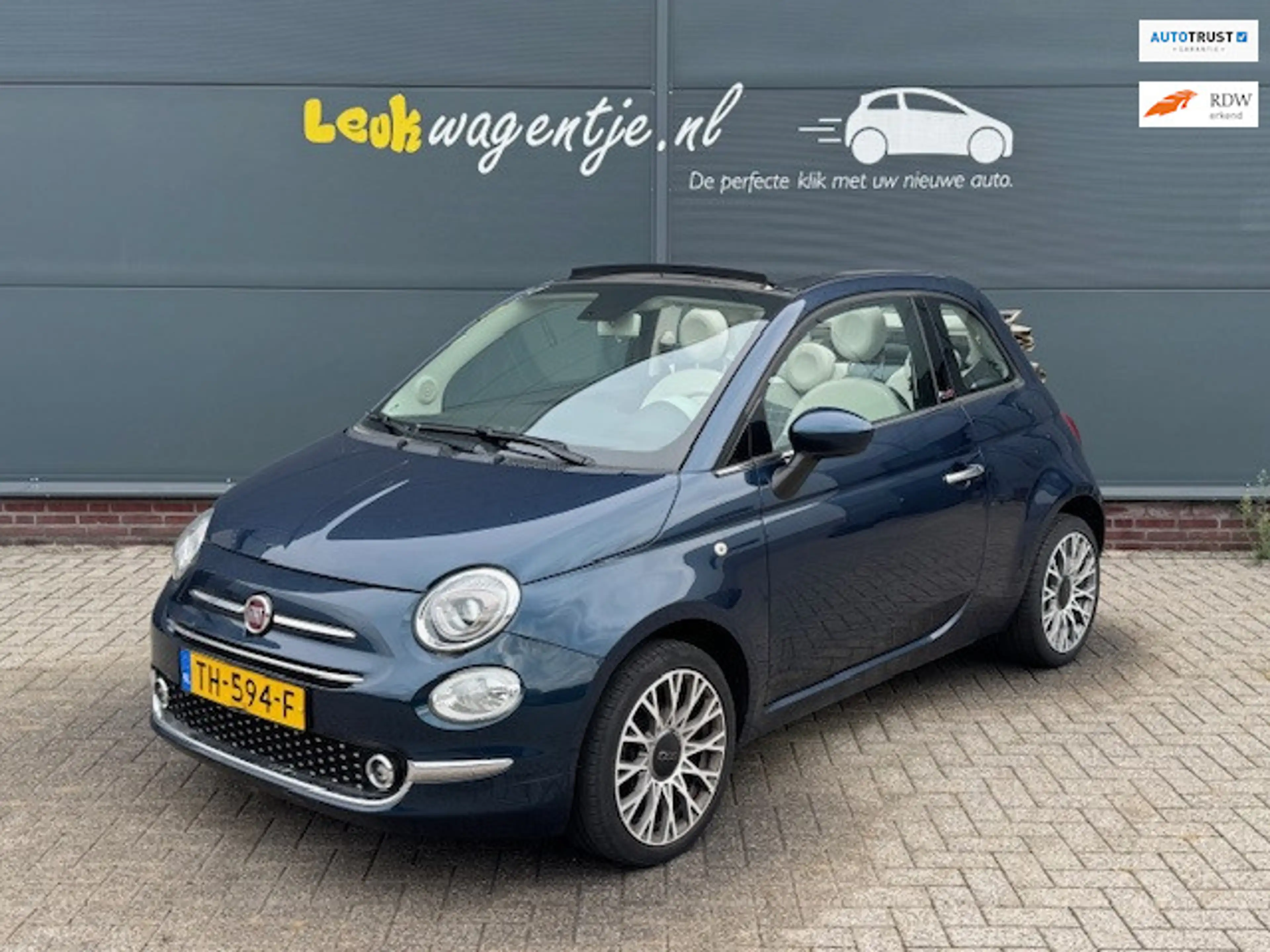 Fiat 500C 0.9 TwinAir Turbo Lounge Cabrio *navi *p-sensor