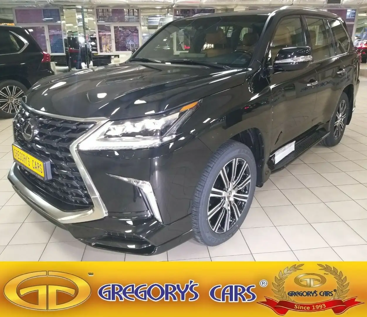 Lexus LX 570 HERITAGE+FULL+EU REGISTRATION+EU VERSION Zwart - 1