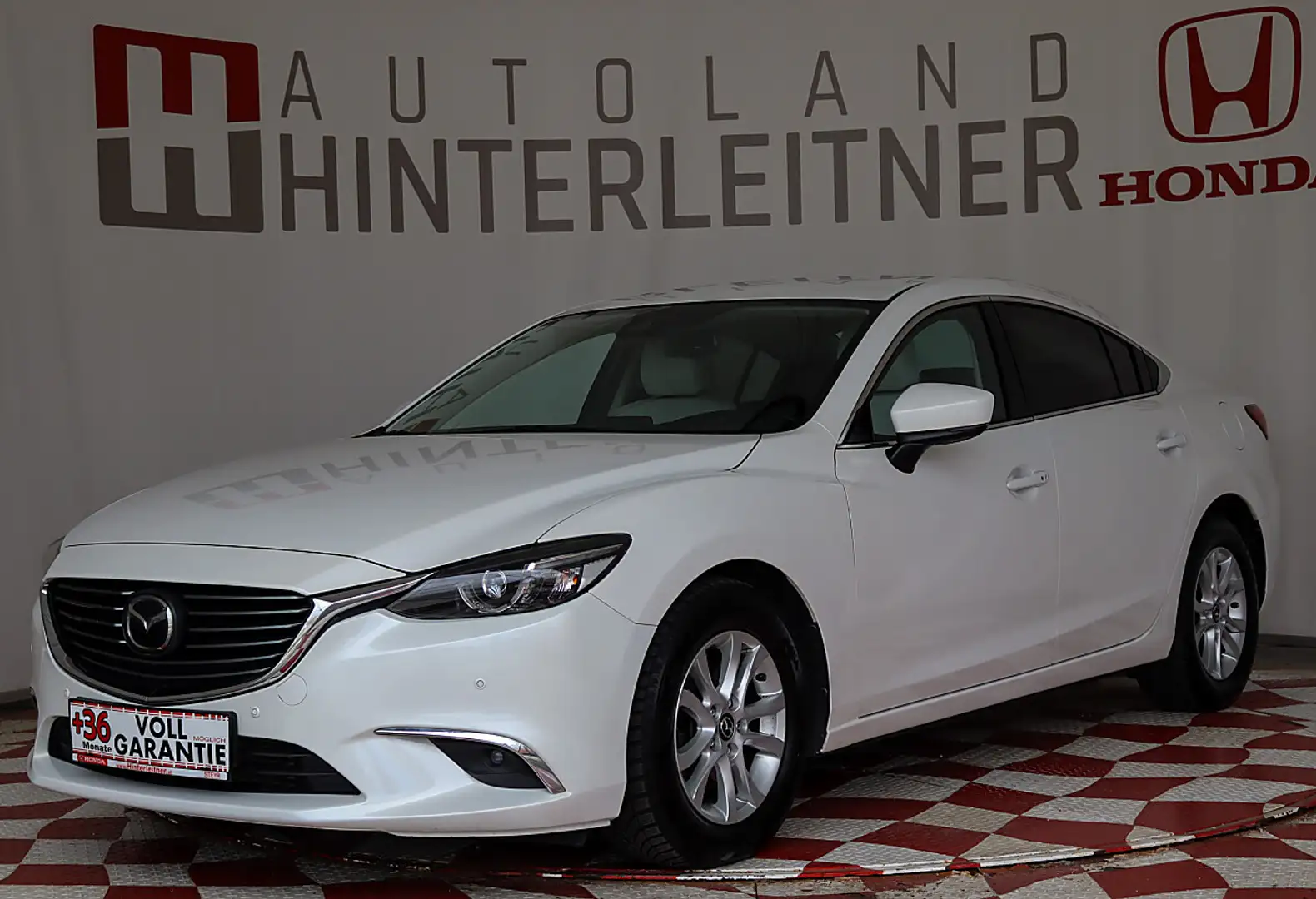 Mazda 6 Mazda6 CD175 Revolution Top "Leder weiss"/ NAVI... Weiß - 1