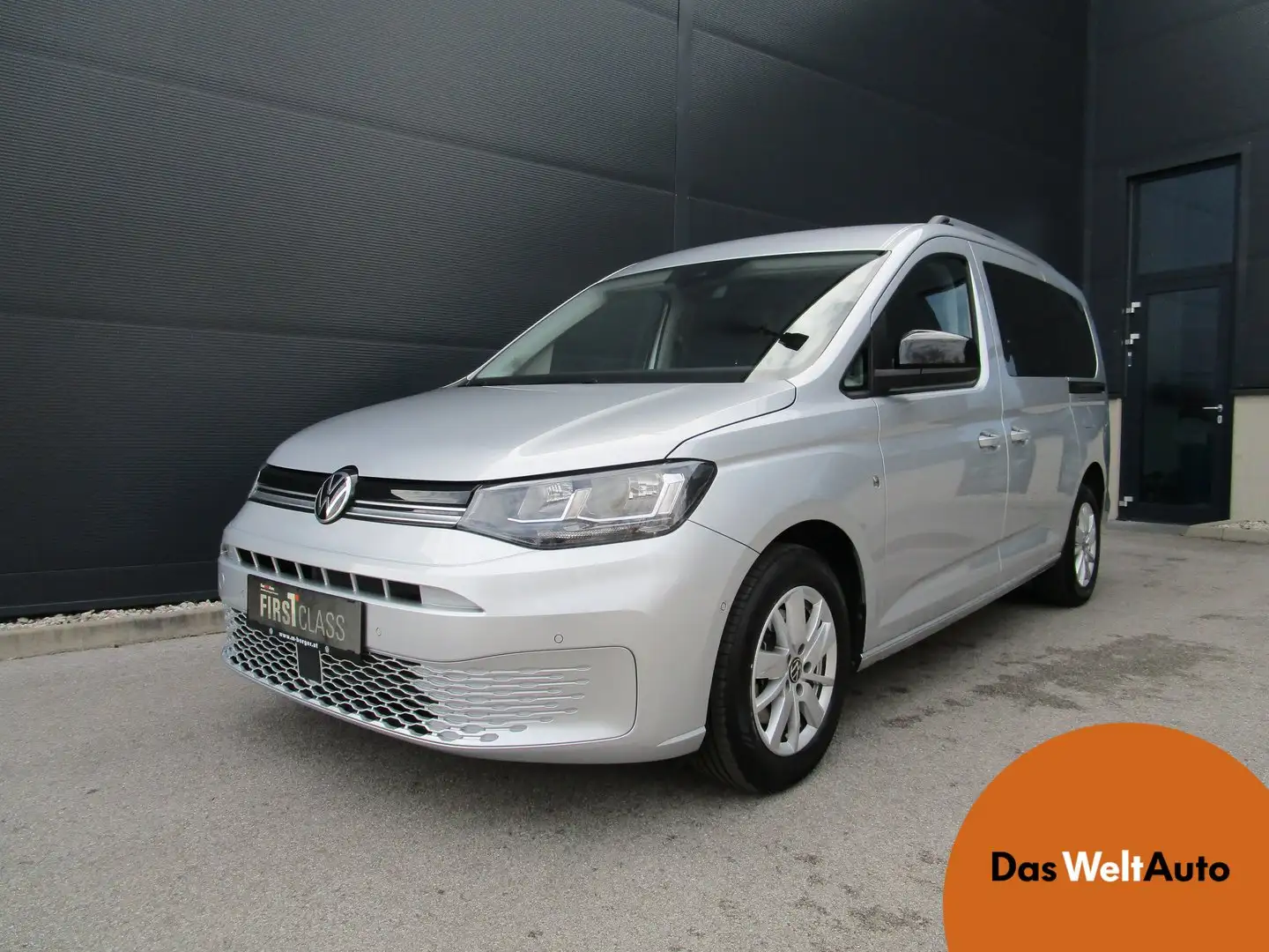Volkswagen Caddy Life Maxi TSI Silber - 1
