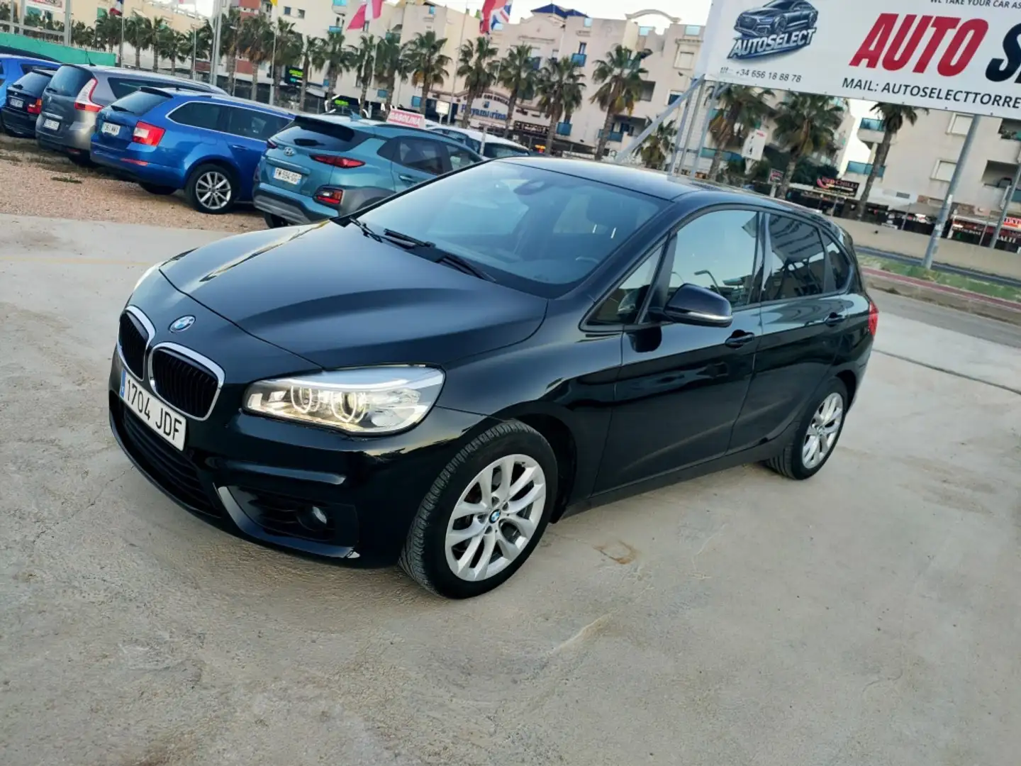BMW 218 218dA Active Tourer Noir - 1