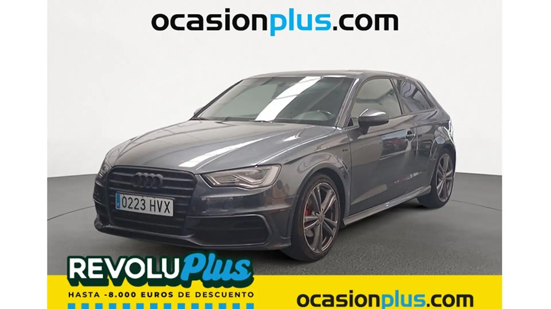 Audi A3 2.0TDI S line edition 150 Grijs - 1