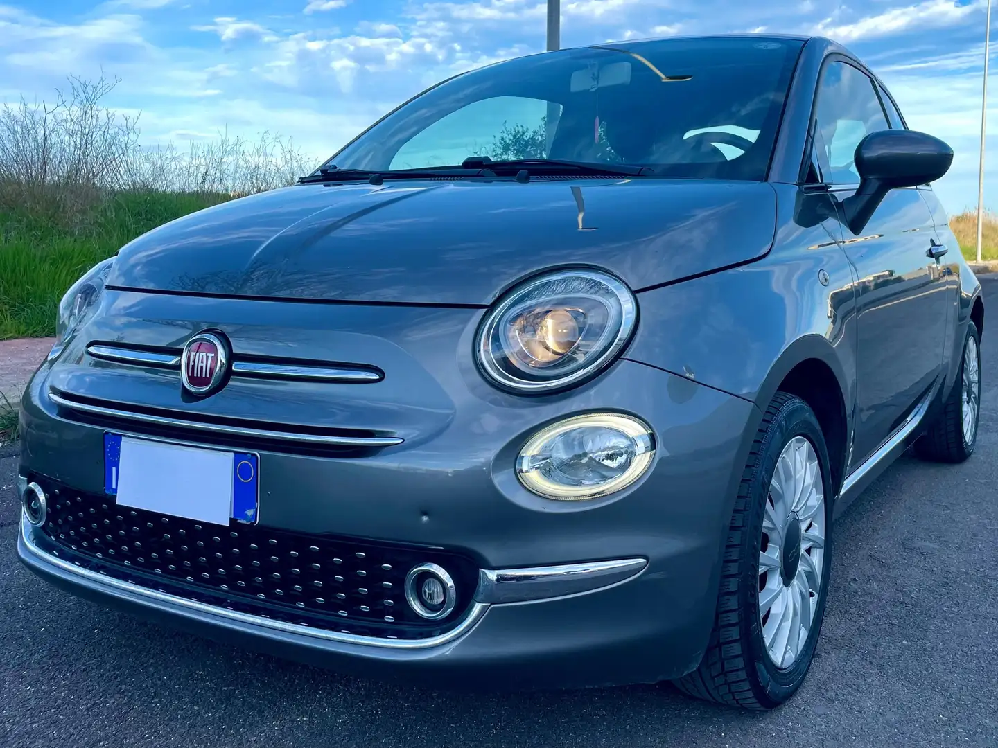 Fiat 500 500 III 2015 1.2 Lounge s Grigio - 2