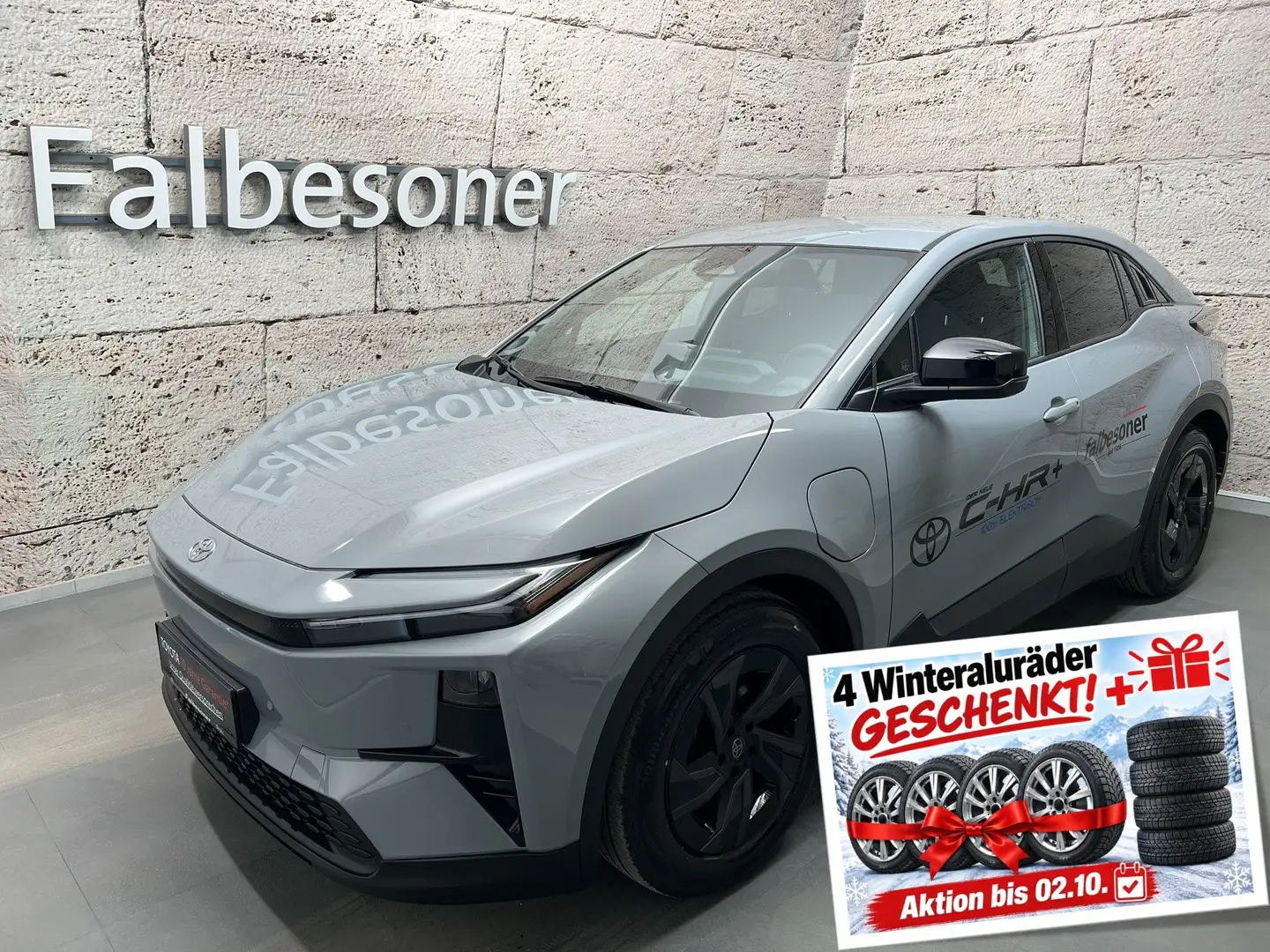 Toyota C-HR+ Elektro 77 kWh Teamplayer Grau - 1